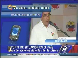 Rodríguez Torres ordena a la PNB Y GNB abrir espacios en Chacaíto