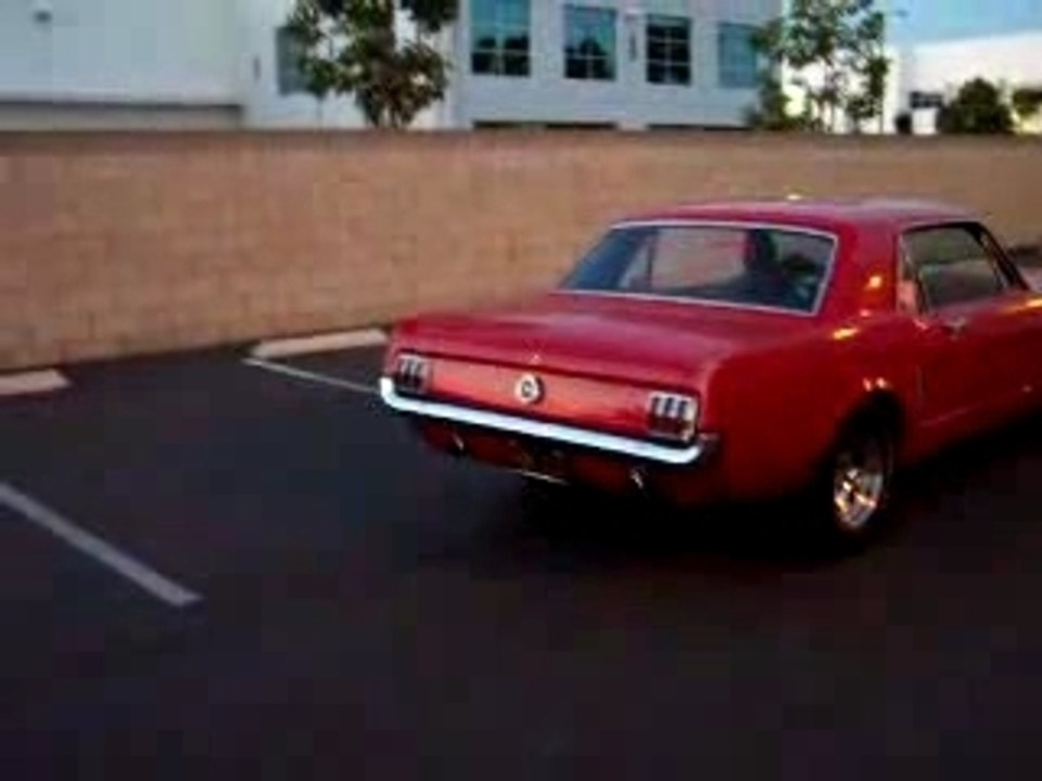 Ford Mustang 1964-1965 RETOUR DE FLAMME