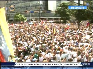 Leopoldo López en Chacaíto: "Hoy me presento ante una justicia injusta"