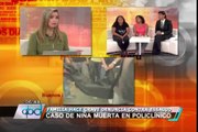 Madre de menor fallecida en policlínico denuncia que médicos le ofrecieron dinero