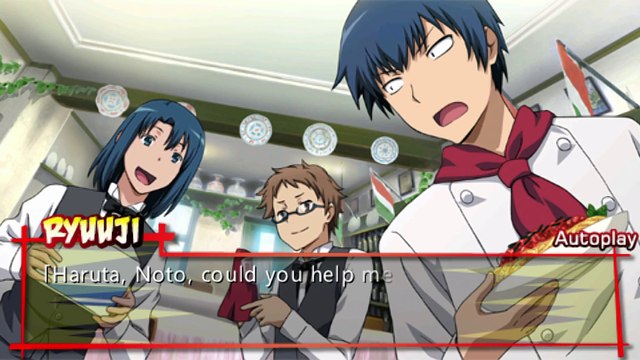 Toradora Portable Walkthrough part 21 Haruta and Noto End [HD 1080p] (PSP)