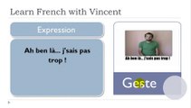 Learn French # The body language #4