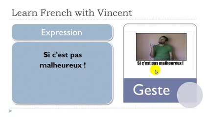 Learn French # The body language #1