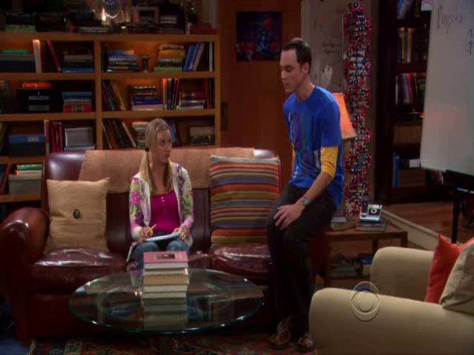 The Big Bang Theory - Penny Learns Physics from Sheldon