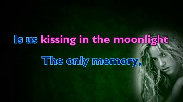 Shakira - Can't Remember To Forget You (Karaoke/Instrumental) with lyrics ft. Rihanna