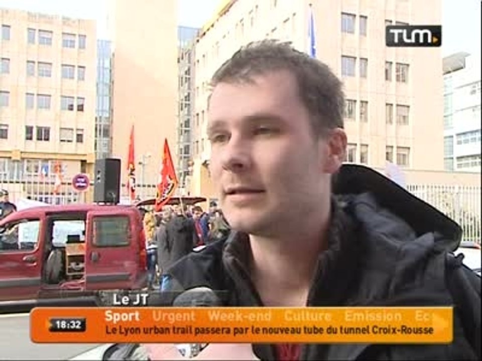 Givors: manifestation au lycée Aragon