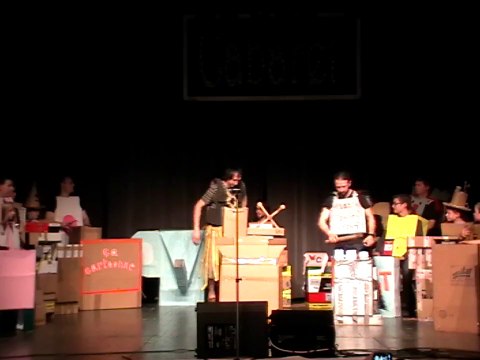 D'Karton - Classe de solfège rythmique- F.X MARQUET _ Concert de l'école de musique de Moreuil 2014