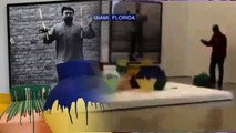 Watch Florida Artist Smash $1 Million Ai WeiWei Vase In Miami Museum