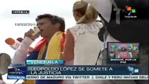 Opositor venezolano Leopoldo López se entrega a justicia de Venezuela
