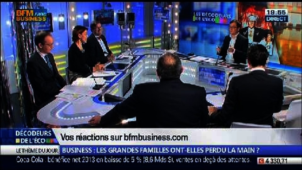 Business: les grandes familles ont-elles perdu la main ?, dans Les Décodeurs de l'éco - 18/02 3/5