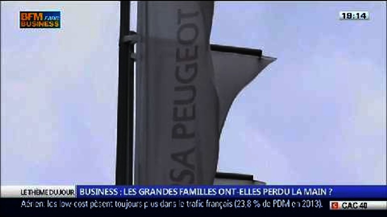 Business: les grandes familles ont-elles perdu la main ?, dans Les Décodeurs de l'éco - 18/02 1/5