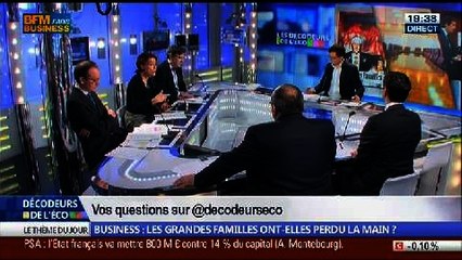 Business: les grandes familles ont-elles perdu la main ?, dans Les Décodeurs de l'éco - 18/02 2/5