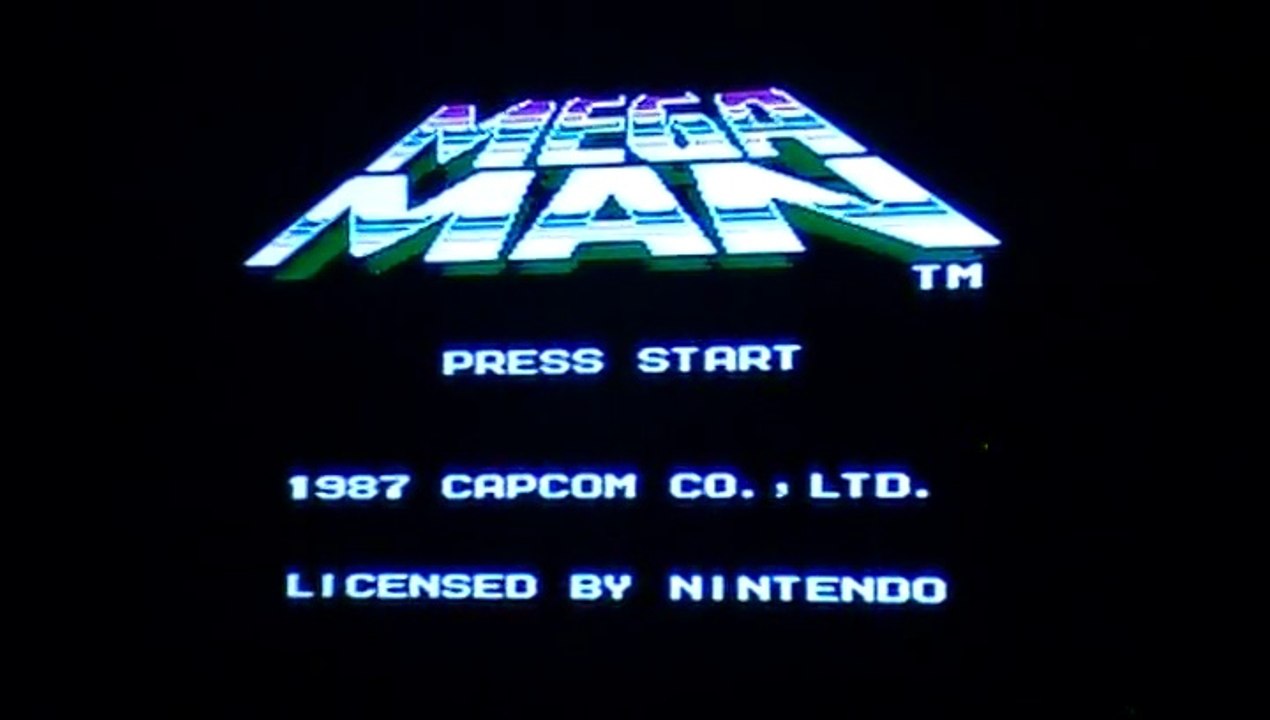 test megaman sur nes (chaine retrogaming a l'arrache)