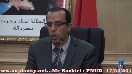 Mr bachiri  / Atelier d'information et de sensibilisation sur le VIH/ SIDA oujda