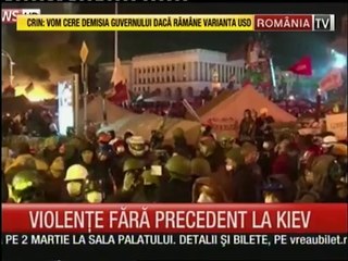 Razboi Civil in Ukraina  -  Realitatea TV - 19 Februarie 2014