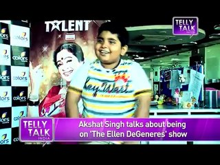 India's Got Talent - Akshat Singh talks about being on The Ellen DeGeners Show.mp4
