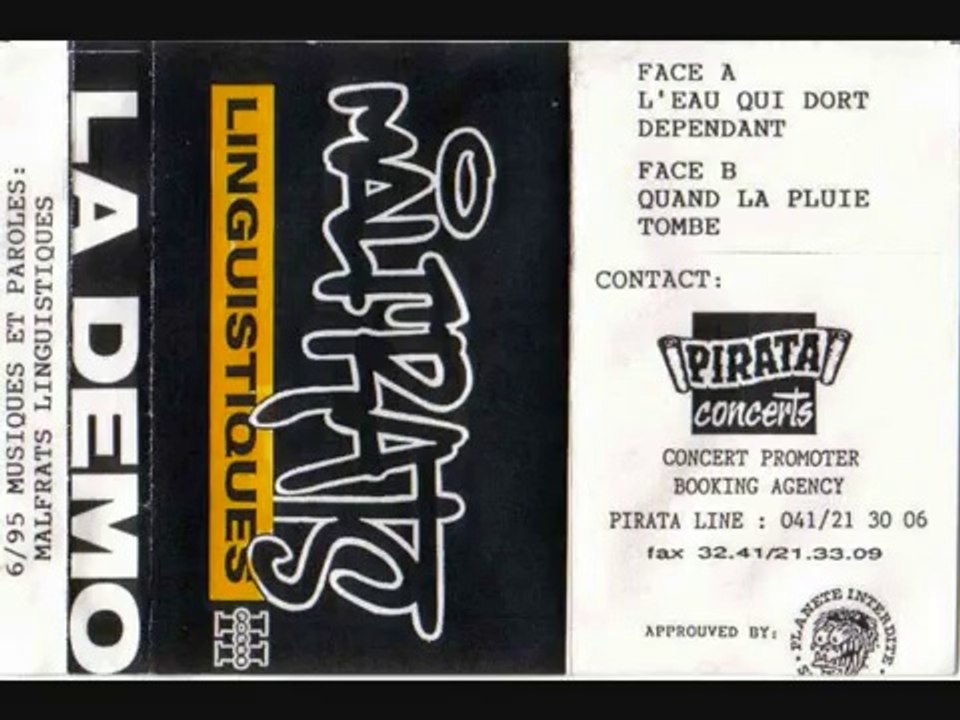 malfrats ,l'eau qui dort   /rap (1995)