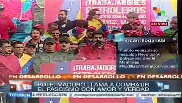 Oposición de Venezuela se contradice en los hechos: Pte. Maduro