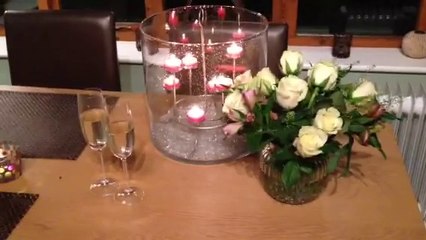 Partylite Majestic Hearth Hurricane Tealights