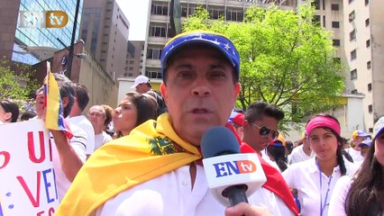 Venezolanos mostraron su apoyo a Leopoldo López