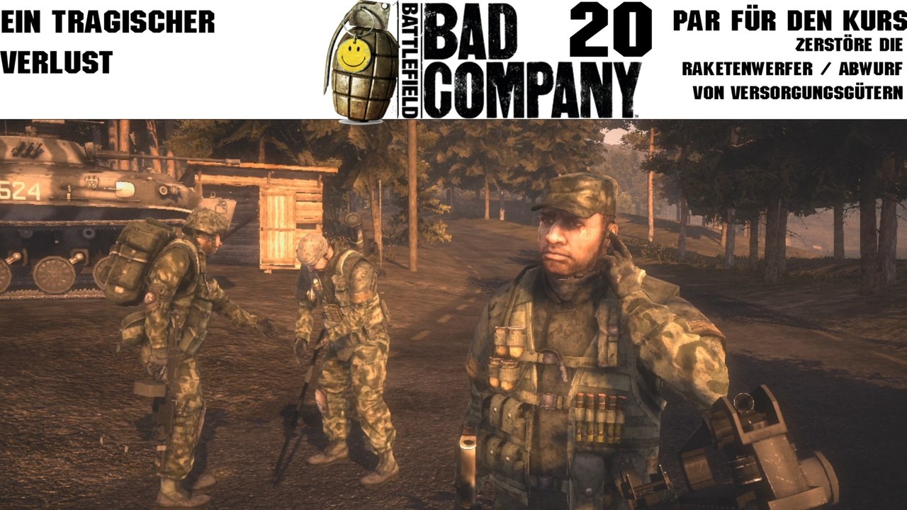 Let's Play Battlefield: Bad Company - #20 - Ein tragischer Verlust