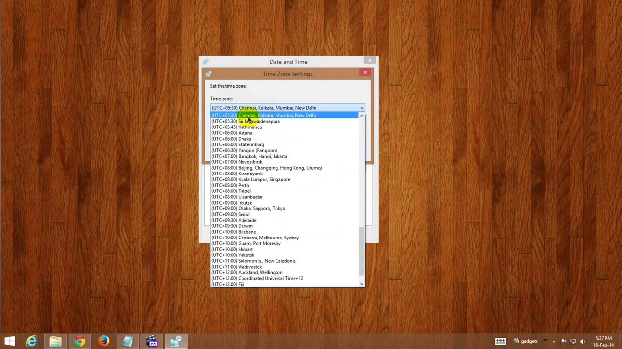 Update your computer time online