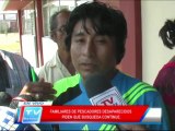 Chiclayo: Familiares de pescadores desaparecidos piden que continue la busqueda 18 02 14