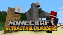 Minecraft - 3 Minute Mods! - Retractable Ladders Mod