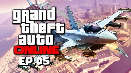 The Fort Zancudo Challenge! - GTA 5 Online Diary - Ep 05
