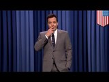 Jimmy Fallon debuts at new Tonight Show host
