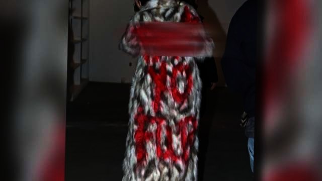 Khloe Urges Fans To Wear Fake Fur