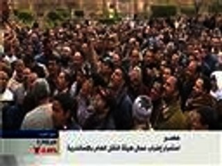 استمرار إضراب عمال هيئة النقل بالإسكندرية