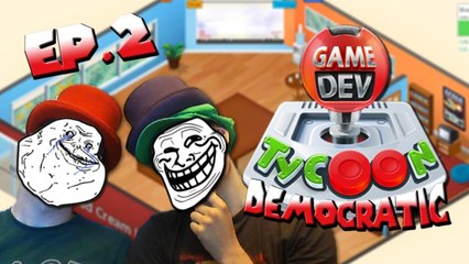 DEMOCRATIC Game Dev Tycoon - Ep.2 "Pun Generator!" w/ Charlie