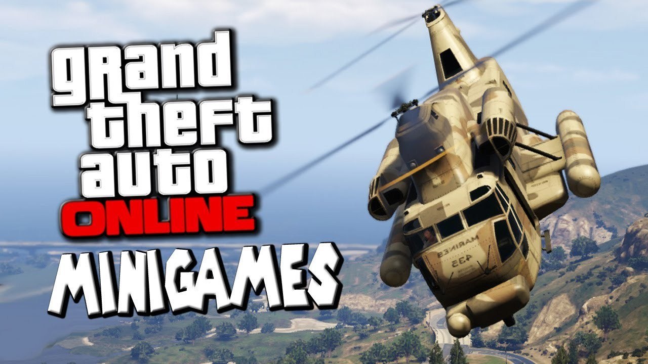 GTA 5 Online - MiniGames - Clear & Sweep + Helicopter Battles!