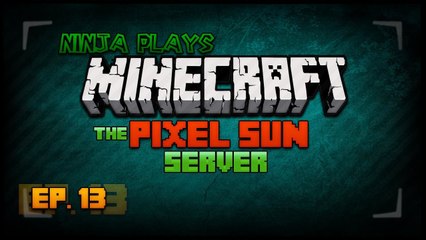 Minecraft - The Pixel Sun Server - EP 13 - WHO'S BASE IS THIS !