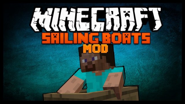Minecraft Mod Spotlight - SMALL BOATS MOD 1.7.4 - SAILING BOATS IN MINECRAFT ??
