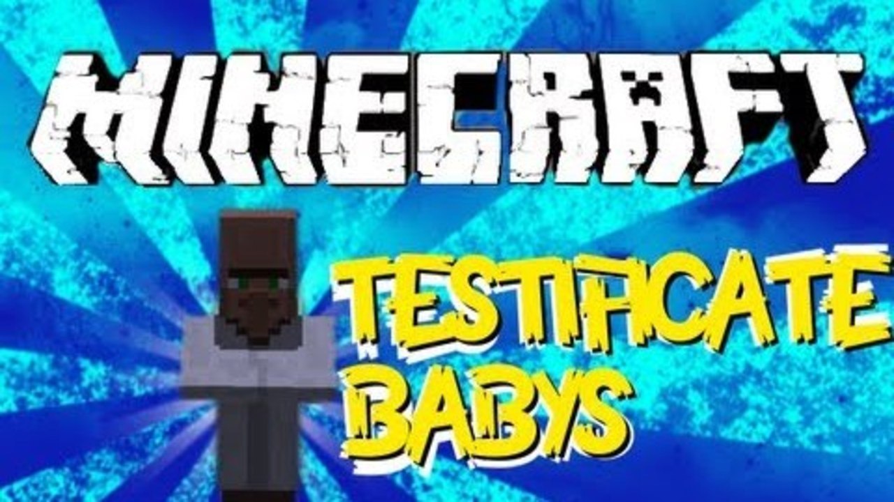 Minecraft Science - Testificate Baby's !