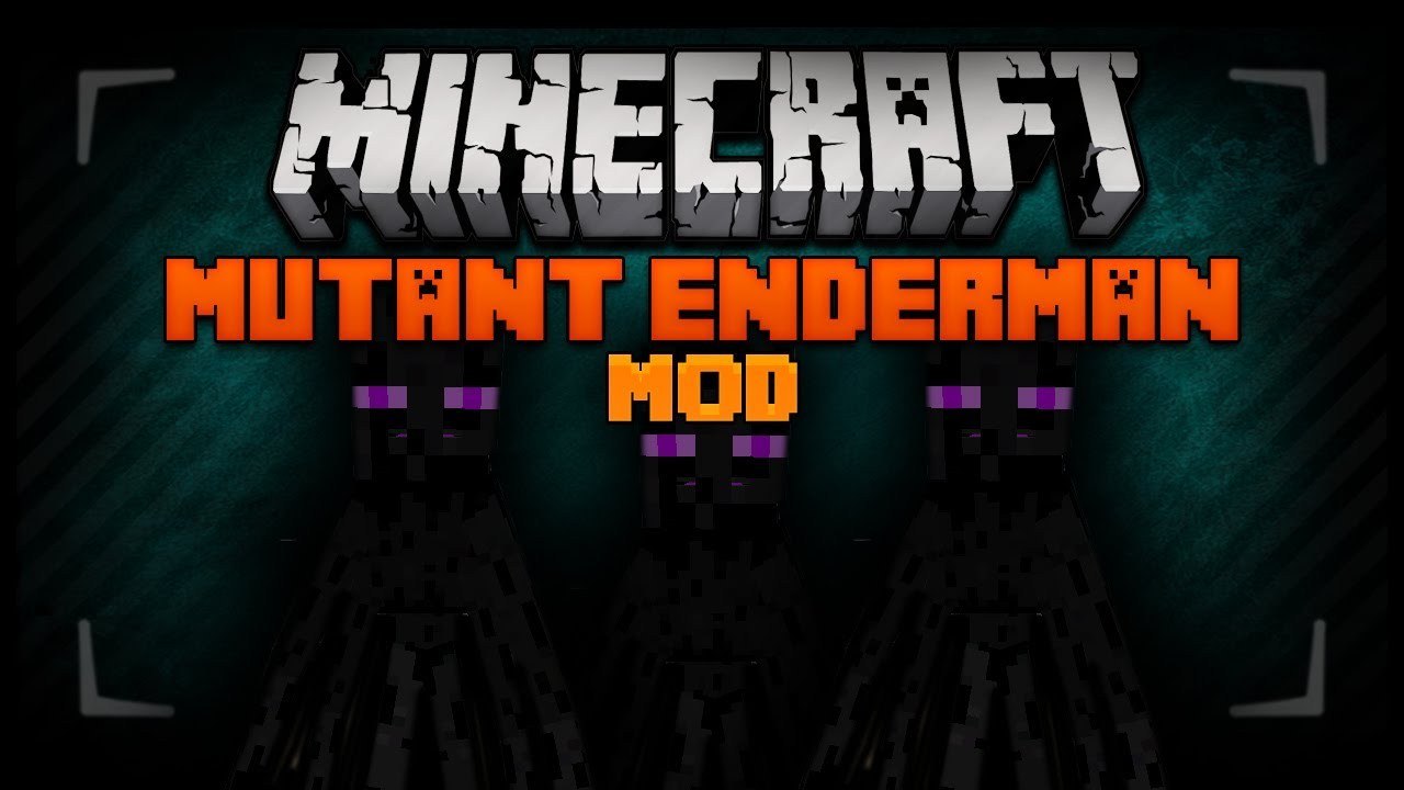 Minecraft Mod Spotlight - MUTANT ENDERMAN ! 1.7.2  - THE WORST OF THEM ALL !!