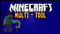 Minecraft Mod Spotlight - Multi Tool Mod 1.7.4 - AMAZING MUTI TOOL WEAPON !!