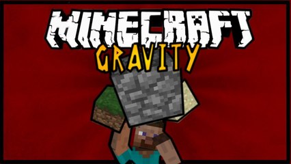 Minecraft Mod Spotlight - Block Gravity Mod 1.7.4