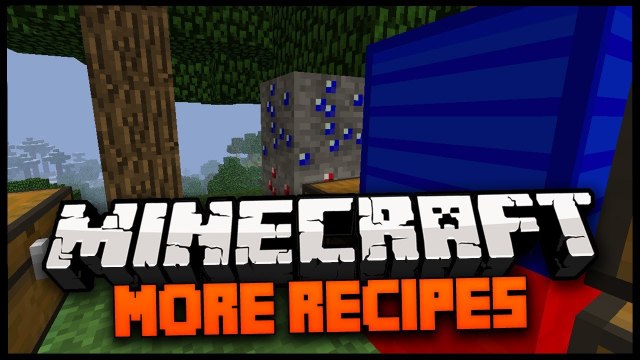Minecraft Mod Spotlight: MORE RECIPES PLUS MOD! 1.7.2 - EMERALD TOOLS, CRAFTABLE SADDLES + MORE