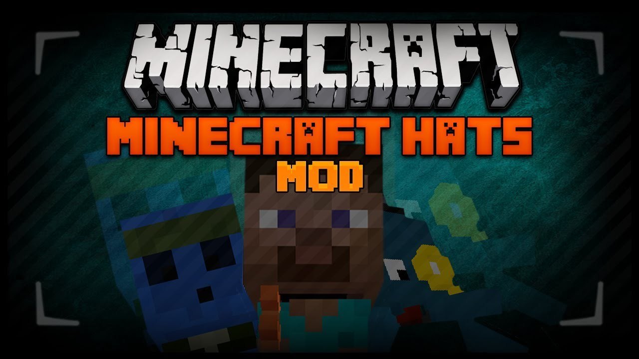 Minecraft Mod Spotlight - MINECRAFT HATS MOD 1.7.2 - DIREWOLF20 HAT, SQUID HATS + MORE !