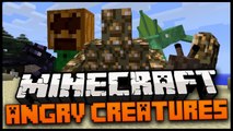 Minecraft Mod Spotlight: ANGRY CREATURES MOD 1.7.2 - NEW WEAPONS   NEW MOBS !