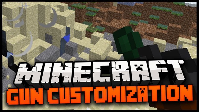 Minecraft Mod Spotlight: CUSTOMIZABLE WEAPONS MOD 1.7.2 - RPG, SILENCER, SCOPES, AK47, M16 + MORE!