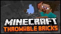 Minecraft Mod Spotlight: THROWABLE BRICKS MOD 1.6.2 - THROW BRICKS, NETHER BRICKS AND TNT BRICKS!