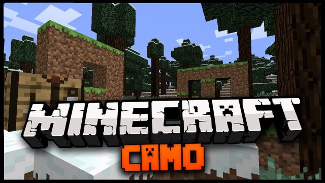Minecraft Mod Spotlight: CAMOUFLAGE MOD 1.6.2 - CAMO BLOCKS, DOORS, GLASS + MORE!