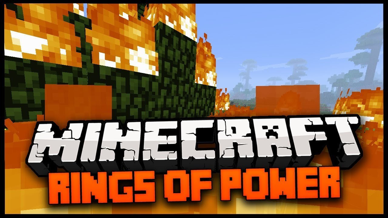 Minecraft Mod Spotlight: RINGS OF POWER MOD 1.7.4 - FLYING RING, TELEPORT RING, FIRE RING ICE RING!