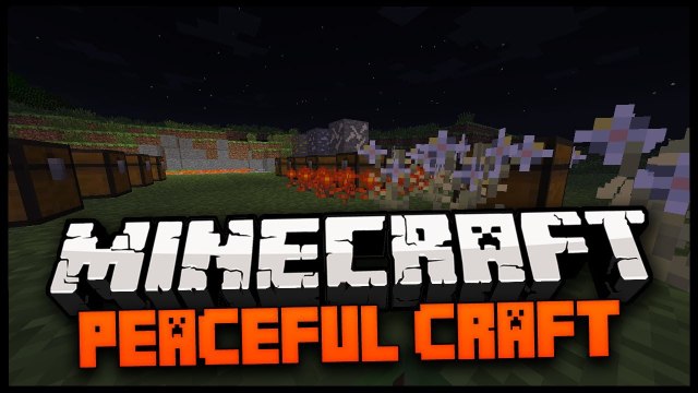 Minecraft Mod Spotlight: PEACEFUL CRAFT MOD 1.7.4 - CRAFTABLE MOB DROPS!