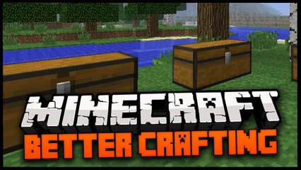 Minecraft Mod Spotlight: BETTER CRAFTING MOD 1.7.4 - CRAFTABLE COMMAND BLOCKS AND HORSE ARMOR!