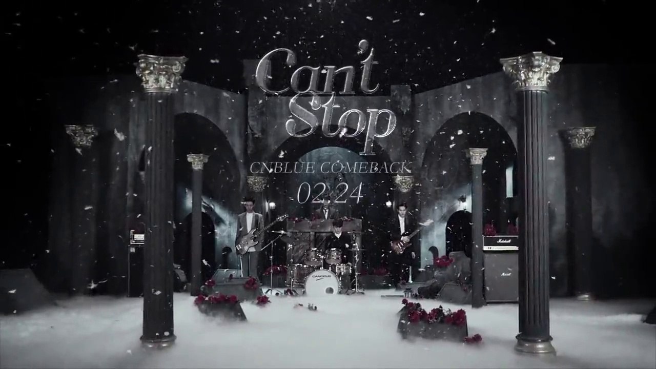 CNBLUE 5th Mini Album [Can't Stop] 1st M/V TEASER